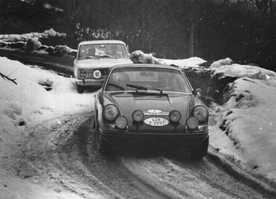 Pauli Toivonen - Martti Tikkanen
10º Rally Sanremo 1968. Porsche 911 T. Clasificado 1º.

Del 6 al 10 de Marzo, Sanremo.

Superficie: asfalto. 

El Rally tenia 160.70 km cronometrados divididos en 19 tramos especiales.

Tomaron la salida 72, finalizaron 31.@
Palabras clave: Pauli_Toivonen;Porsche;Sanremo;nieve;1968