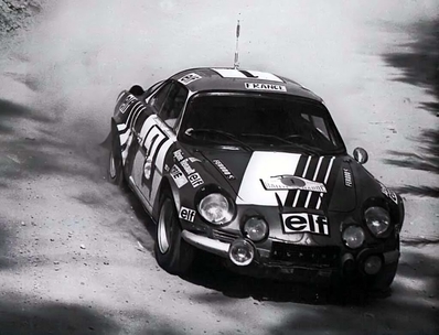 Bernard Darniche - Alain Mahé
16º Rallye du Maroc 1973. Alpine-Renault A110 1800 (3698 HK 76). Clasificado 1º.

Del 8 al 13 de Mayo, Rabat, Casablanca.
Superficie: asfalto - tierra.

El Rally tenia un total de 5303.00 km de los que 1210.00 km divididos en 11 tramos eran especiales.

Kilómetros de los tramos:

1ª ETAPA
SS1 El Khatouat de 95.00 km.
SS2 Col du Zegota de 30.00 km.
SS3 Kettama de 40.00 km.
SS4 Tleta - Kettama de 30.00 km.

TOTAL ETAPA 195.00 km.

2ª ETAPA
SS5 Missour de 175 km.
SS6 Rich de 205 km.

TOTAL ETAPA 380.00 km.

3ª ETAPA
SS7 Tizi N'Test de 87 km.
SS8 Foum Zguid de 200.00 km.
SS9 Tazenakht de 92 km.
SS10 Ntchka de 20 km.
SS11 Rissani de 236 km.

TOTAL ETAPA 635.00 km.
TOTAL 1210 KM.

Tomaron la salida 66 equipos, finalizaron 12.
@
Palabras clave: ;Alpine;Marruecos;A110;1973