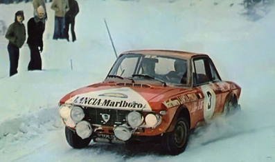 Harry Källström - Claes Billstam
24º International Swedish Rally 1973. Lancia Fulvia 1.6 Coupé HF (TO G75936). Clasificado 4º.

1973 fue el único año en la historia del Rally de Suecia en el que no se permitieron neumáticos con clavos.

Del 15 al 18 de Febrero, Karlstad , Suecia.
Superficie: nieve - hielo.

El Rally tenia un total de 802.00 km cronometrados divididos en 3 etapas y 37 tramos especiale (5 de ellos fue cancelado SS11 Stöllet - Stöllet de 20.00 km, SS17, SS18, SS19 y SS31 Stöllet - Stöllet 2 de 20.00 km).

Tomaron la salida 136 equipos, finalizaron 40.
@
Palabras clave: ;Claes_Billstam;Lancia;Fulvia;Suecia;Nieve;1973