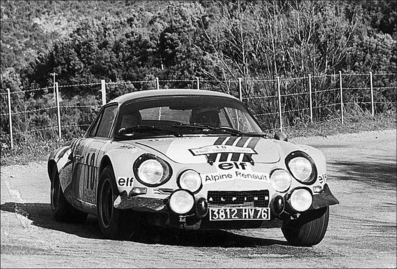 Jean-Pierre Nicolas - Vincent Laverne
18º Tour de Corse 1974. Alpine-Renault A110 1800 (3812 HV 76). Clasificado 2º.

Del 30 de Noviembre al 1 de Diciembre, Bastia, Córcega, Francia.
Superficie: asfalto.

El Rally tenia un total de 1292 km, de los que 374.90 km divididos en 14 tramos eran especiales.

Tomaron la salida 102 equipos, finalizaron 24.@
Palabras clave: ;Renault;Alpine;Corcega;A110;1974