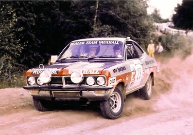 Pentti Airikkala - Heikki Haaksiala
24º Jyväskylän Suurajot - Rally of the 1000 Lakes 1974. Vauxhall Magnum Coupé. Clasificado 16º.

Del 2 al 4 de Agosto, Jyväskylä.
Superficie: tierra.

El Rally tenia un total de 1260.00 km de los que 363.80 km divididos en 36 tramos eran especiales (2 de ellas fueron canceladas SS7 Vaarinmaja de 7 Km y SS22 Mataramaki de 13. 10 Km).

Tomaron la salida 118 equipos, finalizaron 88.@
Palabras clave: ;Finlandia;Vauxhall;Magnum;Coupe;1974