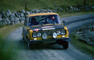 Salvador Cañellas Gual - Daniel Ferrater
44º Rallye Automobile de Monte-Carlo 1976. Seat 1430 / 1800 (B-5607-Z). Abandonó por accidente, pero aún así­ quedo en la posición 72º.

Del 17 al 24 de Enero, Monte-Carlo.
Superficie: asfalto - nieve.

El Rally tenia un total de 4500 km de los que 530.50 km divididos en 23 tramos eran especiales.

Se inscribieron 163 equipos, tomaron la salida 148, finalizaron 84.@
Palabras clave: Salvador_Cañellas;Seat;Montecarlo;1976