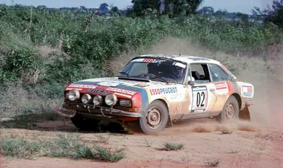 Jean-Pierre Nicolas - Michel Gamet
10º Rallye Bandama Côte d'Ivoire 1978. Peugeot 504 V6 Coupé. Clasificado 1º.

Del 21 al 24 de Octubre, Abidjan.
Superficie: tierra.

Tomaron la salida 51 equipos, finalizaron 9.@
Palabras clave: ;Peugeot;Costa_Marfil;1978
