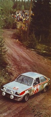 Pentti Airikkala - Risto Virtanen
28º Jyväskylän Suurajot - Rally of the 1000 Lakes 1978. Vauxhall Chevette 2300 HS (UER 332S). Clasificado 3º.

Del 25 al 27 de Agosto, Jyväskylä, Finlandia.
Superficie: tierra.

El Rally tenia un total de 1397.70 km de los que 367.20 km divididos en 45 tramos eran especiales.

Se inscribieron 109 equipos, tomaron la salida 108, finalizaron 55.@
Palabras clave: Pentti_Airikkala;Risto_Virtanen;Vauxhall;Chevette;Finlandia;1978