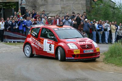 Dani Sordo
Campeonato Nacional de Rallys de España 2004. Citröen C2 S1600.
Palabras clave: ;Citroen;2004