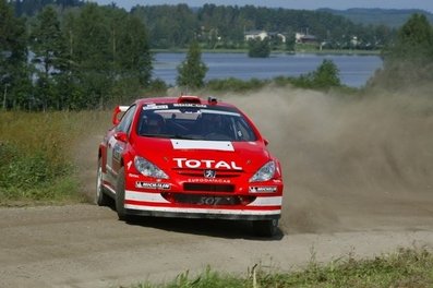 Marcus Grönholm - Timo Rautiainen
54º Rally Finlandia 2004. Peugeot 307WRC. Clasificado 1º.
Palabras clave: Marcus_Gronholm;Timo_Rautiainen;Peugeot;WRC;Finlandia;2004