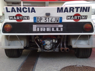 LANCIA RALLY 037
Parte trasera. 
(De algún propietario actualmente).
Palabras clave: Lancia;Grupo_B;Detalles