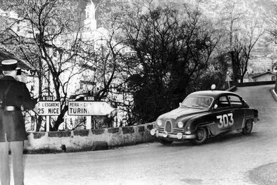 Erik Carlsson - Gunnar Häggbom
31º Rallye Automobile de Monte-Carlo 1962. Saab 96 (P 61444). Clasificado 1º.

Del 20 al 25 de Enero, Monte-Carlo.
Superficie: asfalto - nieve.

Tomaron la salida 313 equipos, finalizaron 247.@
Palabras clave: Erik_Carlsson;Gunnar_Haggbom;Saab;Montecarlo;1962