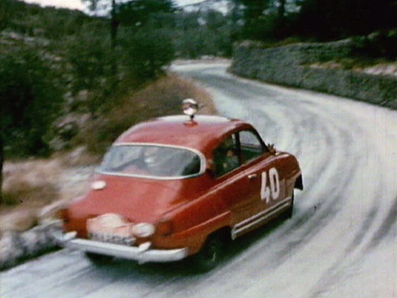 Erik Carlsson - Gunnar Palm
34º Rallye Automobile de Monte-Carlo 1965. Saab 96 Sport. Clasificado 20º.

Del 16 al 25 de Enero, Monte-Carlo.
Superficie: asfalto - nieve.

Se inscribieron 275 equipos, tomaron la salida 237, finalizaron 35.@
Palabras clave: Erik_Carlsson;Gunnar_Palm;Saab;Montecarlo;1965