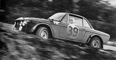 Ove Andersson - John Davenport
36º Rallye Automobile de Monte-Carlo 1967. Lancia Fulvia 1.3 Coupé HF (TO 858490). Clasificado 2º.

Del 14 al 20 de Enero, Monaco.
Superficie: asfalto - nieve.

Se inscribieron 221 equipos, tomaron la salida 195, finalizaron 92.@
Palabras clave: Ove_Andersson;John_Davenport;Lancia;Fulvia;Montecarlo;1967