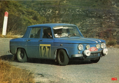 Harry Källström - Lyxell
36º Rallye Automobile de Monte-Carlo 1967. Renault 8 Gordini (1329 TP 75). Clasificado 24º.

Del 14 al 20 de Enero, Monaco.
Superficie: asfalto - nieve.

Se inscribieron 221 equipos, tomaron la salida 195, finalizaron 92.@
Palabras clave: ;Lyxell;Renault;Gordini;Montecarlo;1967