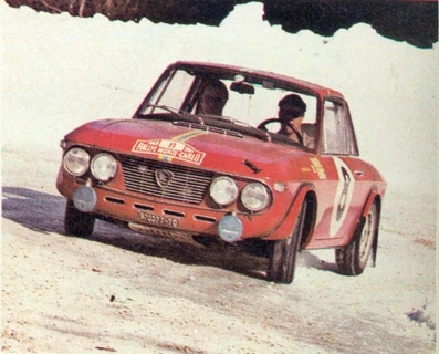 Ove Andersson - John Davenport
37º Rallye Automobile Monte-Carlo 1968. Lancia Fulvia 1.3 Coupé HF (TO 970377). Clasificado 6º.

Del 20 al 25 de Enero, Monte-Carlo.
Superficie: asfalto - nieve.
Tomaron la salida 200 equipos, finalizaron 79.@
Palabras clave: Ove_Andersson;John_Davenport;Lancia;Fulvia;Coupé;Montecarlo;1968;nieve