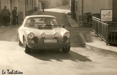 Pauli Toivonen - Klaus Lehto
38º Rallye Automobile de Monte-Carlo 1969. Porsche 911 S (S-L 2266). Abandonó.

Del 17 al 24 de Enero, Monte-Carlo.
Superficie: asfalto - nieve.

El Rally tenia un total de 225.00 km cronometrados.

Se inscribieron 211 equipos, tomaron la salida 183, finalizaron 44.@


Palabras clave: Pauli_Toivonen;Porsche;S;Montecarlo;1969