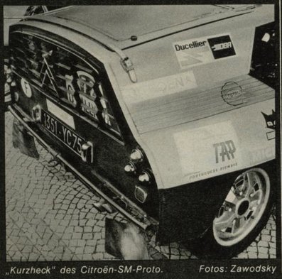 Björn Waldegard - Hans Thorszelius
6º Rali Internacional TAP 1972. Citroën SM 