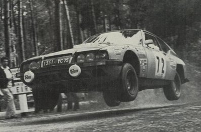 Björn Waldegard - Hans Thorszelius
6º Rali Internacional TAP 1972. Citroën SM 