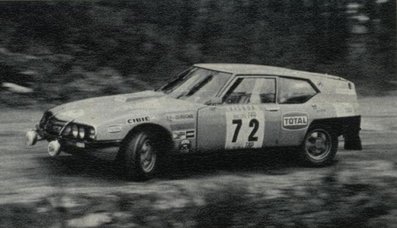 Björn Waldegard - Hans Thorszelius
6º Rali Internacional TAP 1972. Citroën SM 