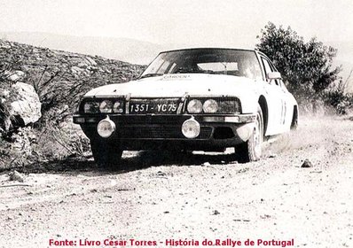 Björn Waldegard - Hans Thorszelius
6º Rali Internacional TAP 1972. Citroën SM 