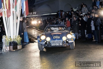 Ove Andersson - Jean Todt
42º Rallye Automobile de Monte-Carlo 1973. Renault-Alpine A110 1800 (8691 HG 76). Clasificado 2º.

Del 19 al 26 de Enero, Monte-Carlo.
Superficie: asfalto - nieve.

El Rally tenia un total de 4800 km de los que 456.50 km divididos en 18 tramos eran especiales, (2 ellas fueron canceladas SS10 Col de la Porte de 18.25 Km y SS11 La Cabanette de 18.25Km).

Tomaron la salida 278 equipos, finalizaron 51.

Para mas informacion [url=http://wp.me/p74eqQ-f] Click en la foto o aquí si esta azul[/url]
@
Palabras clave: Ove_Andersson;Jean_Todt;Renault;Alpine;A110;Montecarlo;1973;parque_cerrado