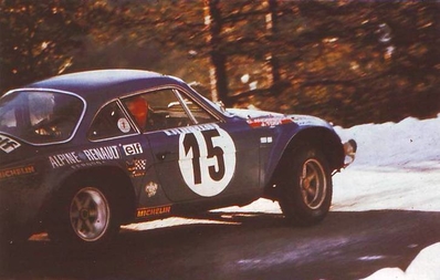 Ove Andersson - Jean Todt
42º Rallye Automobile de Monte-Carlo 1973. Renault-Alpine A110 1800 (8691 HG 76). Clasificado 2º.

Del 19 al 26 de Enero, Monte-Carlo.
Superficie: asfalto - nieve.

El Rally tenia un total de 4800 km de los que 456.50 km divididos en 18 tramos eran especiales, (2 ellas fueron canceladas SS10 Col de la Porte de 18.25 Km y SS11 La Cabanette de 18.25Km).

Tomaron la salida 278 equipos, finalizaron 51.

Para mas informacion [url=http://wp.me/p74eqQ-f] Click en la foto o aquí si esta azul[/url]
@
Palabras clave: Ove_Andersson;Jean_Todt;Renault;Alpine;A110;Montecarlo;1973