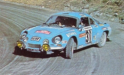 Jean Ragnotti - Jean-Marc Andrié
44º Rallye Automobile de Monte-Carlo 1976. Alpine-Renault A110 1800 (1475 JB 76). Abandonó por motor quedando clasificado 50º.

Del 17 al 24 de Enero, Monte-Carlo.
Superficie: asfalto - nieve.
El Rally tenia un total de 4500.00 km de los que 530.50 km divididos en 23 tramos eran especiales.
Se inscribieron 163 equipos, tomaron la salida 148, finalizaron 84.@
Palabras clave: ;Renault;Alpine;A110;Montecarlo;1976