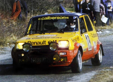 Jean Ragnotti - Jean-Marc Andrie 
46º Rallye Automobile de Monte-Carlo 1978. Renault 5 Alpine (6636 JT 76). Clasificado 2º.

Del 21 al 27 de Enero, Monte-Carlo.
Superficie: asfalto - nieve.

El Rally tenia un total de 4600 km de los que 570 km divididos en 29 tramos eran especiales (5 de ellas fueron canceladas SS8 Col du Fanget de 10 Km, SS10 Serre Chevalier de 10 Km, SS11 Col du Lautaret de 15 Km, SS14 Saint Pierreville de 16 Km y SS15 Burzet de 44 Km).

Se inscribieron 231 equipos, tomaron la salida 216, finalizaron 129.@
Palabras clave: ;Renault;Alpine;Montecarlo;1978