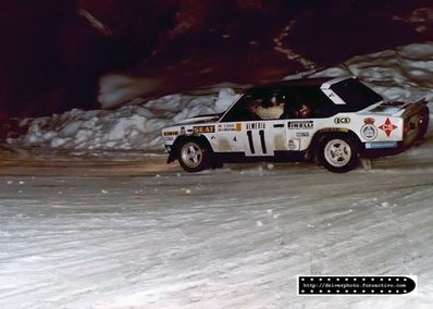 Salvador Servià i Costa  - Jordi Sabater
46º Rallye Automobile de Monte-Carlo 1978. Fiat 131 Abarth (TO N92974). Clasificado 12º.

Del 21 al 27 de Enero, Monte-Carlo.
Superficie: asfalto - nieve.

El Rally tenia un total de 4600 km de los que 570 km divididos en 29 tramos eran especiales (5 de ellas fueron canceladas SS8 Col du Fanget de 10 Km, SS10 Serre Chevalier de 10 Km, SS11 Col du Lautaret de 15 Km, SS14 Saint Pierreville de 16 Km y SS15 Burzet de 44 Km).

Se inscribieron 231 equipos, tomaron la salida 216, finalizaron 129.@
Palabras clave: Salvador_Servia;Fiat;Abarth;Montecarlo;1978;nieve