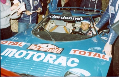 Bernard Darniche - Alain Mahé
47º Rallye Automobile de Monte-Carlo 1979. Lancia Stratos HF (TO R06880). Clasificado 1º.
Team Chardonnet

Del 20 al 26 de Enero, Monte-Carlo.
Superficie: asfalto - nieve.

El Rally tenia un total de 2554.00 km de los que 619.00 km divididos en 30 tramos eran especiales (1 de ellos fue cancelado SS13 St Barthelemy de 19 Km).

Se inscribieron 255 equipos, tomaron la salida 233, finalizaron 84.@
Palabras clave: Lancia;Stratos;Montecarlo;1979