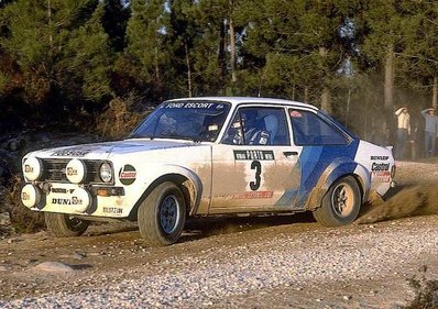 Björn Waldegard - Hans Thorszelius
13º Rallye de Portugal - Vinho do Porto 1979. Ford Escort MKII (POO 505 R). Clasificado 2º.

Del 6 al 11 de Marzo, Estoril, Cascais, Portugal.
Superficie: asfalto - tierra.

El Rally tenia un total de 2666.00 km de los que 737.50 km divididos en 45 tramos eran especiales.

Se inscribieron 108 equipos, tomaron la salida 88, finalizaron 16.@
Palabras clave: Bjorn_Waldegard;Hans_Thorszelius;Ford;Escort;RS;Portugal;1979