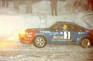 Jean-Pierre Nicolas - Jean Todt
47º Rallye Automobile de Monte-Carlo 1979. Porsche 911 Carrera RS 3.0 (5336 RM 34). Clasificado 6º.

Del 20 al 26 de Enero, Monte-Carlo.
Superficie: asfalto - nieve - hielo.

El Rally tenia un total de 2554.00 km de los que 619.00 km divididos en 30 tramos eran especiales (1 de ellos fue cancelado SS13 St Barthelemy de 19 Km).

Se inscribieron 255 equipos, tomaron la salida 233, finalizaron 84.@
Palabras clave: ;Jean_Todt;Porsche;Montecarlo;1979;nieve