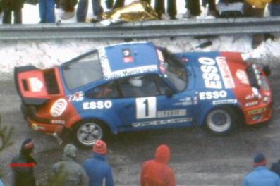 Jean-Pierre Nicolas - Jean Todt
47º Rallye Automobile de Monte-Carlo 1979. Porsche 911 Carrera RS 3.0 (5336 RM 34). Clasificado 6º.

Del 20 al 26 de Enero, Monte-Carlo.
Superficie: asfalto - nieve - hielo.

El Rally tenia un total de 2554.00 km de los que 619.00 km divididos en 30 tramos eran especiales (1 de ellos fue cancelado SS13 St Barthelemy de 19 Km).

Se inscribieron 255 equipos, tomaron la salida 233, finalizaron 84.@
Palabras clave: ;Jean_Todt;Porsche;Montecarlo;1979