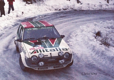 Per Eklund - Hans Sylvan
47º Rallye Automobile de Monte-Carlo 1979. Fiat Ritmo 75 Abarth (TO S97073). Abandonó por motor, pero aún así quedó el 89º.

Del 20 al 26 de Enero, Monte-Carlo.
Superficie: asfalto - nieve.

El Rally tenia un total de 2554.00 km de los que 619.00 km divididos en 30 tramos eran especiales (1 de ellos fue cancelado SS13 St Barthelemy de 19 Km).

Se inscribieron 255 equipos, tomaron la salida 233, finalizaron 84.@
Palabras clave: ;Hans_Sylvan;Fiat;Ritmo;Abarth;Montecarlo;nieve;1979