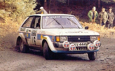 Henri Toivonen - Paul White
29º Lombard Rac Rally 1980. Talbot Lotus Sunbeam (KKV 444V). Clasificado 1º.

Henri tenía 24 años.
Esta victoria supuso entre otras cosas ser el piloto mas joven en ganar una prueba del Mundial de Rallyes, record que mantuvo en su poder durante 28 años, hasta que su compatriota Jari-Matti Latvala le superó al ganar el Rallye de Suecia 2008 con sus 22 años y 313 días.

Del 16 al 19 de Noviembre, Bath, Inglaterra.
Superficie: asfalto - tierra.

El Rally tenia un total de 2896 km de los que 708.09 km divididos en 70 tramos eran especiales, (3 de ellas fueron canceladas SS10 Kilburn de 3.06 Km, SS18 Guisborough de 7.24 Km y SS19 Ingleby de 4.02 Km).

Se inscribieron 150 equipos. tomaron la salida 142, finalizaron 48.@
Palabras clave: Henri_Toivonen;Talbot;Sunbeam;Lotus;Gran_Bretaña;1980;RAC_Rally