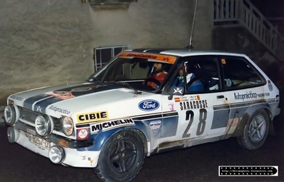 Salvador Servià i Costa  - Alex Brustenga
48º Rallye Automobile de Monte-Carlo 1980. Ford Fiesta 1600 (B-8267-DX) Clasificado 9º, empatado a tiempo con Alain Coppier - Josépha Laloz con Porsche 911 SC (6905 RQ 34).

Del 19 al 25 de Enero, Monte-Carlo.
Superficie: asfalto - nieve.

El Rally tenia un total de 3063.30 km de los que 695.30 km divididos en 33 tramos eran especiales, (4 de ellas fueron canceladas SS17 Pont du Fosse - Romette de 21 Km, SS20 Col du Corobin de 15 Km, SS32 Pont des Miolans - St Auban 2 de 24 Km y SS33 Roquesteron - Boyon 3 de 18 Km).

Se inscribieron 255 equipos, tomaron la salida 237, finalizaron 88.@
Palabras clave: Salvador_Servia;Ford;Fiesta;Montecarlo;1980