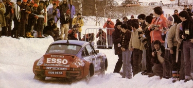 Hannu Mikkola - Arne Hertz
48º Rallye Automobile de Monte-Carlo 1980. Porsche 911 SC (5105 RB 34). Abandonó por la transmision del coche en SS11 La Motte - St Nazaire le Desert de 20 Km.

Del 19 al 25 de Enero, Monte-Carlo.
Superficie: asfalto - nieve.

El Rally tenia un total de 3063.30 km de los que 695.30 km divididos en 33 tramos eran especiales, (4 de ellas fueron canceladas SS17 Pont du Fosse - Romette de 21 Km, SS20 Col du Corobin de 15 Km, SS32 Pont des Miolans - St Auban 2 de 24 Km y SS33 Roquesteron - Boyon 3 de 18 Km).

Se inscribieron 255 equipos, tomaron la salida 237, finalizaron 88.@
Palabras clave: ;Porsche,911;Montecarlo;1980;nieve