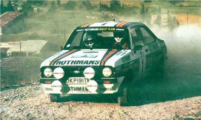 Ari Vatanen - David Richards
28º Acrópolis Rally 1981. Ford Escort RS1800 MKII (DKP 191T). Clasificado 1º.

Del 1 al 4 de Junio, Atenas - Piraeus, Grecia.
Superficie: tierra.

El Rally tenia un total de 2506 km de los que 995.59 km divididos en 57 tramos eran especiales, (2 de ellas fueron canceladas SS4 New Prodromos de 33 Km y SS35 Mandra de 7.90 Km).

Tomaron la salida 133 equipos, finalizaron 22.@
Palabras clave: ;Ford;Escort;RS1800;MKII;Grecia;Acropolis;1981;MKII