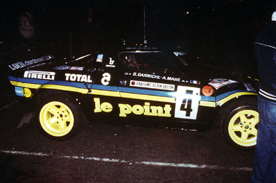 Bernard Darniche - Alain Mahé
49º Rallye Automobile de Monte-Carlo 1981. Lancia Stratos HF (TO U62570). Clasificado 6º

Del 24 al 30 de Enero, Monte-Carlo.
Superficie: asfalto - nieve.

El Rally tenia un total de 3930.00 km de los que 750.00 km divididos en 32 tramos eran especiales.

Se inscribieron 274 equipos, tomaron la salida 263, finalizaron 133.@
Palabras clave: ;Montecarlo;Lancia_Stratos;parque_cerrado;1981