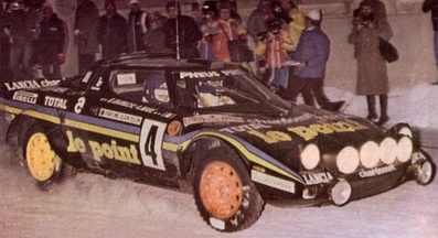 Bernard Darniche - Alain Mahé
49º Rallye Automobile de Monte-Carlo 1981. Lancia Stratos HF (TO U62570). Clasificado 6º

Del 24 al 30 de Enero, Monte-Carlo.
Superficie: asfalto - nieve.

El Rally tenia un total de 3930.00 km de los que 750.00 km divididos en 32 tramos eran especiales.

Se inscribieron 274 equipos, tomaron la salida 263, finalizaron 133.@
Palabras clave: ;Lancia;Stratos;Montecarlo;1981;nieve