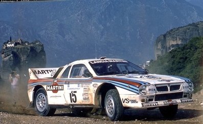 Attilio Bettega - Maurizio Perissinot
30º Rothmans Acropolis Rally 1983. Lancia Rally 037. Clasificado 5º.

Del 30 de Mayo al 2 de Junio, Atenas, Grecia.
Superficie: tierra.

El Rally tenia un total de 2264 km de los que 843.30 km divididos en 45 tramos eran especiales, (uno de ellos fue cancelado SS22 Tsouka de 6.57 km).

Tomaron la salida 120 equipos, finalizaron 36.

Foto en SS Meteora
@
Palabras clave: Attilio_Bettega;Maurizio_Perissinot;Lancia;Rally;Meteora;Grecia;Grupo_B;1983;Acropolis