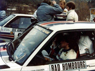 Henri Toivonen - Fred Gallagher
51º Rallye Automobile de Monte-Carlo 1983. Opel Ascona 400, (GG-CK 217). Clasificado 6º.

Del 22 al 28 de Enero, Monte-Carlo.
Superficie: asfalto - nieve.

RMC clasificó a todos los equipos que terminaron el 