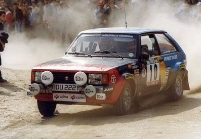 Antonio Zanini Sans - Victor Sabater
17º Rally de Portugal - Vinho do Porto 1983. Talbot Sunbeam Lotus (BDU 222Y). Clasificado 6º.

Del 2 al 5 de Marzo, Estoril, Lisboa, Portugal.
Supeficie: asfalto - tierra.

El Rally tenia un total de 2325 km de los que 674.50 km divididos en 43 tramos eran especiales (3 de ellos fueron cancelados SS12 Figueira de Foz de 9 Km, SS13 Prestimo de 12,50 Km, SS14 Vouga de 10 Km).

Tomaron la salida 86 equipos, finalizaron 31.@
Palabras clave: ;Victor_Sabater;Talbot;Sunbeam;Lotus;Portugal;1983