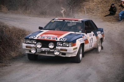 Timo Salonen - Seppo Harjanne
51º Rallye Automobile de Monte-Carlo 1983. Nissan 240RS (UIA 4276). Clasificado 14º.

Del 22 al 28 de Enero, Monte-Carlo.
Superficie: asfalto - nieve.

RMC clasificó a todos los equipos que terminaron el 