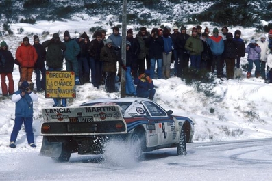 Attilio Bettega - Maurizio Perissinot
52º Rallye Automobile de Monte-Carlo 1984. Lancia Rally 037 (TO W67783). Clasificado 5º.

Del 21 al 27 de Enero, Monte-Carlo.
Superficie: asfalto - nieve.

El Rally tenia un total de 3499 km de los que 722 km divididos en 30 tramos, eran especiales (4 de ellas fueron canceladas SS3 St Jean en Royans de 39 Km, SS11 Les Savoyons - Sigoyer de 32 Km, SS12 Pont sur Barrage du Sautet de 18,40 Km, SS13 Chateau d'Ancelle - La Batie Neuve de 11,20 Km).

Se inscribieron 222 equipos, tomaron la salida 209, finalizaron 120.@
Palabras clave: ;Lancia;Montecarlo;Grupo_B;nieve;1984