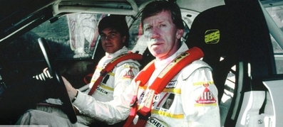 Walter Röhrl - Christian Geistdörfer
Cuando eran piloto y copiloto del Equipo Audi Sport a partir del 1984. 
Pilotando el Audi Quattro A2 y sus evoluciones hasta el Audi Quattro Sport S1 E2 en 1986.
Palabras clave: Walter_Röhrl;Personajes;Grupo_B