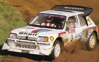 Juha Kankkunen - Juha Piironen
16º AWA Clarion Rally de Nueva Zelanda 1986. Peugeot 205 Turbo 16 E2 (319 FPF 75). Clasificado 1º.

Del 5 al 8 de Julio, Auckland, Nueva Zelanda.
Superficie: tierra.

El Rally tenia un total de 1980.00 km de los que 597.76 km divididos en 35 tramos, eran especiales, (una de ellas fue cancelada SS26 Kawerau Forest de 26.73 Km).

Se inscribieron 55 equipos, tomaron la salida 52, finalizaron 40.

