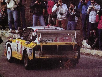 Hannu Mikkola - Arne Hertz
54º Rallye Automobile de Monte-Carlo 1986. Audi Sport Quattro S1 E2 (IN-NW 4). Clasificado 3º.

Del 18 al 24 de Enero, Monte-Carlo.
Superficie: asfalto - nieve.

El Rally tenía un total de 3984.00 km de los que 881.20 km divididos en 36 tramos eran especiales.

Tomaron la salida 156 equipos, finalizaron 65.@
Palabras clave: ;Audi;Sport;Quattro;Grupo_B;Montecarlo;1986