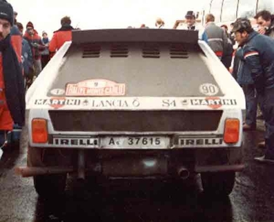 Massimo (Miki) Biasion - Tiziano Siviero
54º Rallye Automobile de Monte-Carlo 1986. Lancia Delta S4 (A6 37615). Abandonó por accidente de tráfico durante un enlace de tramo, quedando 68º.

Del 18 al 24 de Enero, Monte-Carlo.
Superficie: asfalto - nieve.

El Rally tenía un total de 3984.00 km, de los que 881.20 km divididos en 36 tramos eran especiales.

Tomaron la salida 156 equipos, finalizaron 65.@
Palabras clave: Miki_Biasion;Tiziano_Siviero;Lancia;Montecarlo;Grupo_B;Delta;1986