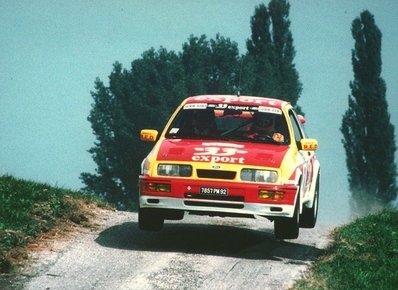 Didier Auriol - Bernard Occelli
29º Rally Sanremo 1987. Ford Sierra RS Cosworth (7857 PM 92). Clasificado 4º.

Del 12 al 15 de Octubre, Sanremo, Ligúria, Imperia, Italia.
Superficie: asfalto - tierra.

El Rally tenia un total de 2097.02 Km de los que 561.11 km divididos en 41 tramos eran especiales (3 de ellos fueron cancelados, SS6 Casole de 8.27 km, SS8 Murlo de 9.12 km y SS3 Passo Turchino 13.73 km).

Tomaron la salida 125, finalizaron 55.@
Palabras clave: Didier_Auriol;Ford;Sierra;Cosworth;RS;Sanremo;1987