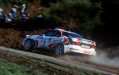 Juha Kankkunen - Nicky Grist
28º TAP Rallye de Portugal 1994. Toyota Celica Turbo 4WD -ST185- (K-AM 9317). Clasificado 1º.

Del 1 al 4 de Marzo, Estoril.
Superficie: asfalto - tierra. 

El Rally tenia un total de 2.214.81 Km de los que 571.82 Km divididos en 36 tramos eran especiales.

Se inscribieron 97 equipos, tomaron la salida 89, finalizaron 34.@
Palabras clave: Juha_Kankkunen;Nicky_Grist;Toyota;Celica;ST185;Portugal;1994