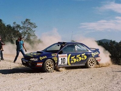 Carlos Sainz Cenamor - Luís Moya
36º Rallye Sanremo - Rallye de Italia 1994. Subaru Impreza 555 (L555 REP). Clasificado 2º.

Del 9 al 13 de Octubre, Sanremo, Liguria, Imperia, Italia.
Superficie: asfalto - tierra.

El Rally tenia un total de 2160.40 km de los que 526.03 km divididos en 26 tramos eran especiales (una de ellas fue cancelada SS17 Roncola de 9.40 km).

Se inscribieron 94 equipos, tomaron la salida 92, finalizaron 40.@
Palabras clave: Carlos_Sainz;Luis_Moya;Subaru;Impreza;Sanremo;1994