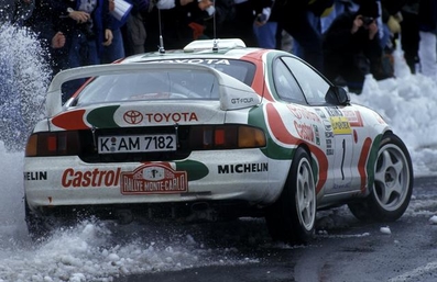 Didier Auriol - Bernard Occelli
63º Rallye Automobile de Monte-Carlo 1995. Toyota Celica GT-Four -ST205-(K-AM 7182) Abandonó por accidente en SS16 Moulinet - La Bollène Vésubie de 23.24 km quedando clasificado 93º.

Del 21 al 26 de Enero, Monte-Carlo.
Superficie: asfalto - nieve.

El Rally tenia un total de 2607.00 km de los que 546.80 km divididos en 21 tramos eran especiales.

Se inscribieron 207 equipos, tomaron la salida 204, finalizaron 83.@
Palabras clave: Didier_Auriol;Montecarlo;Toyota;Celica;GT;ST205;1995